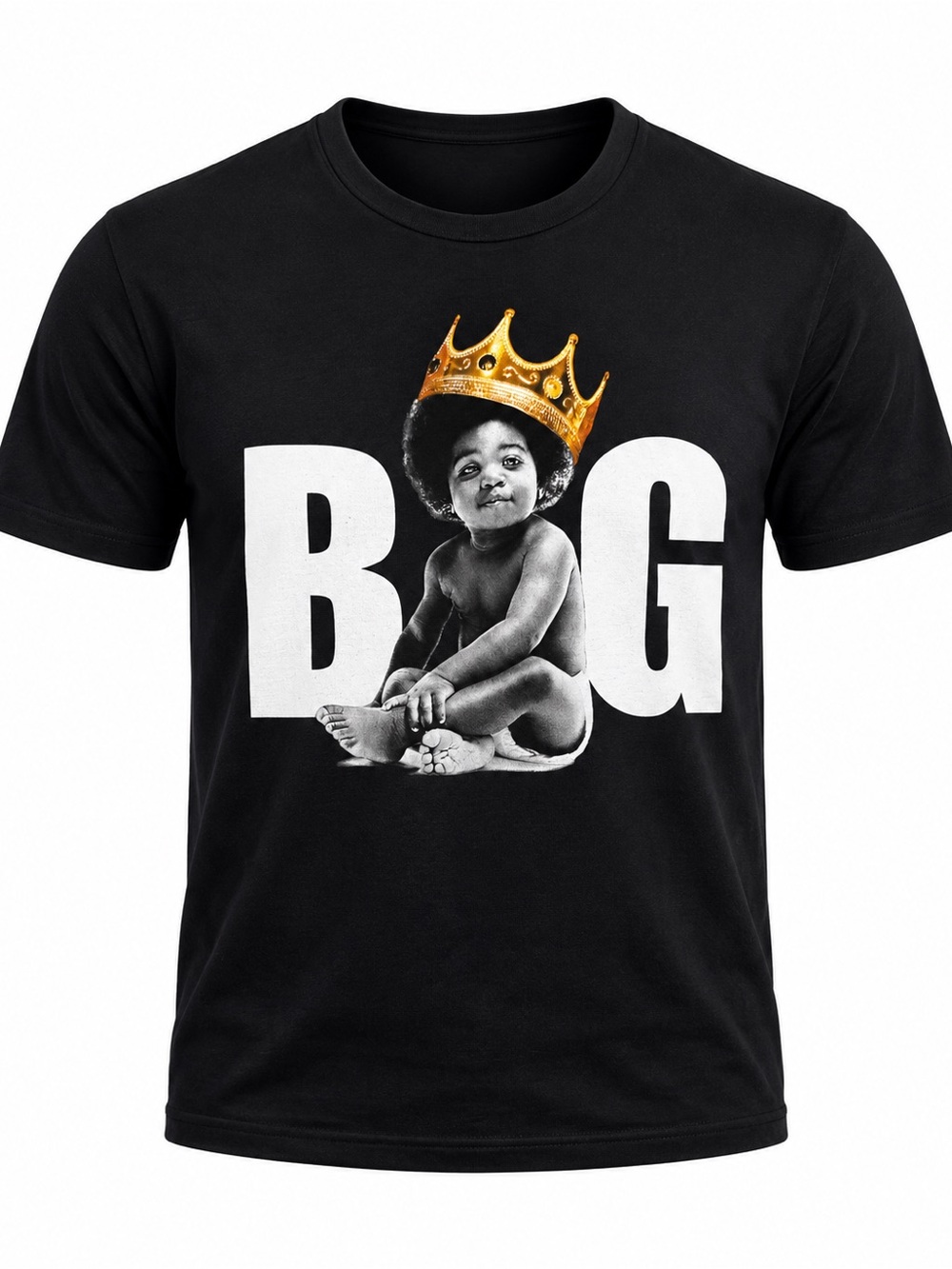 The Notorious B.I.G. Baby Biggie Crown Graphic T-Shirt Youth Medium